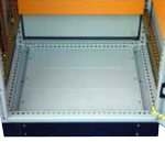 3 sectioned bottom panel